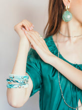 Load image into Gallery viewer, Summer Leaves Earrings Dore