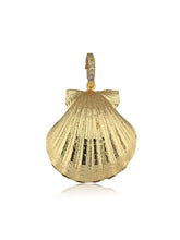 Load image into Gallery viewer, Sun Child Charm dore with crystals