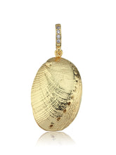 Load image into Gallery viewer, Wisdom dore charm with crystals