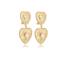 Load image into Gallery viewer, Eye of the Heart Earrings - Bright One