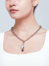 Load image into Gallery viewer, Passion lame charm with turquoise on chain