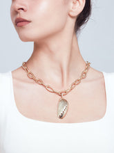 Load image into Gallery viewer, Spirit dore charm with crystals on chain