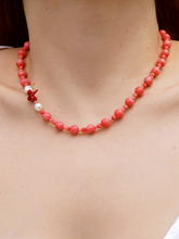 Load image into Gallery viewer, Happy Hippy Coral Necklace