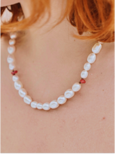 Load image into Gallery viewer, Dragon Pearl Single Row Necklace