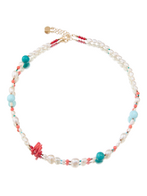 Load image into Gallery viewer, Happy Hippy Polycolored Necklace