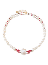 Load image into Gallery viewer, Dragon Pearl Drop Necklace