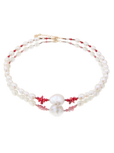 Load image into Gallery viewer, Dragon Pearl Drop Necklace