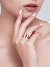 Load image into Gallery viewer, Harem Ruby Quarted Ring - birceakalaydesign
