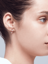 Load image into Gallery viewer, Harem Ruby Band Earrings - birceakalaydesign