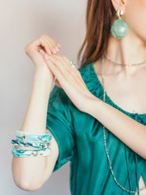 Load image into Gallery viewer, Summer Leaves Earrings Dore