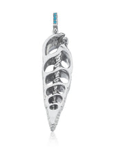 Load image into Gallery viewer, Enigma lame charm with turquoise