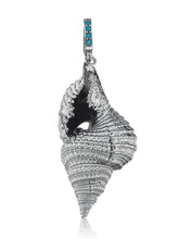 Load image into Gallery viewer, Forgiveness lame charm with turquoise