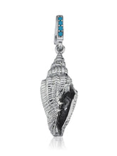 Load image into Gallery viewer, Happy Innerself lame charm with turquoise
