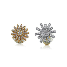 Load image into Gallery viewer, Day & Night dore and lame earrings