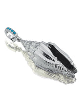 Load image into Gallery viewer, Empathy lame charm with turquoise