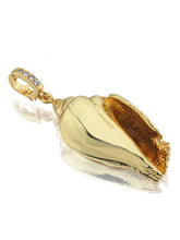 Load image into Gallery viewer, Passion dore charm with crystals