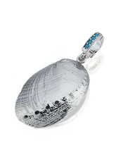 Load image into Gallery viewer, Wisdom lame charm with turquoise