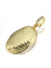 Load image into Gallery viewer, Wisdom dore charm with crystals