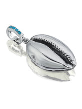 Load image into Gallery viewer, Hope lame charm with turquoise