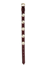 Load image into Gallery viewer, merlot leather bracelet - birceakalaydesign