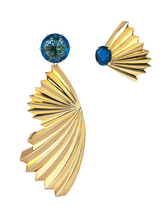 Load image into Gallery viewer, London Blue Morpho Earrings