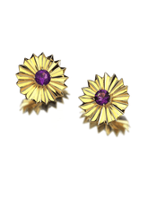 Load image into Gallery viewer, Apatura Iris Purple Emperor Earrings