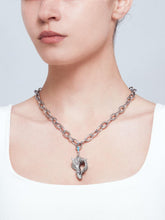 Load image into Gallery viewer, Creativity lame charm with turquoise on chain