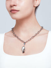 Load image into Gallery viewer, Passion lame charm with turquoise on chain