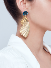 Load image into Gallery viewer, London Blue Morpho Earrings