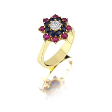 Load image into Gallery viewer, Harem Roses Double Colored Rings