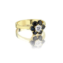 Load image into Gallery viewer, Harem Mini Blossom Sapphire Rings - birceakalaydesign