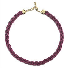 Load image into Gallery viewer, Rainbow Choker Deep Purple