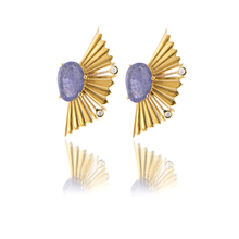 Load image into Gallery viewer, Lavender Wings Earrings