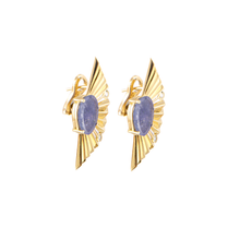 Load image into Gallery viewer, Lavender Wings Earrings