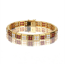 Load image into Gallery viewer, Harem Sultan Ruby Bracelet