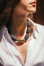 Load image into Gallery viewer, Inky Black Night Necklace