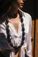 Load image into Gallery viewer, Inky Black Night Necklace - birceakalaydesign