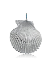 Load image into Gallery viewer, Endless Love lame charm with turquoise
