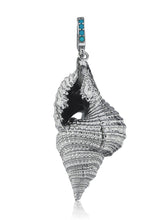 Load image into Gallery viewer, Forgiveness lame charm with turquoise
