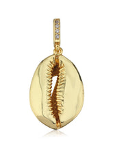 Load image into Gallery viewer, Peace dore charm with crystals
