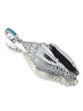 Load image into Gallery viewer, Empathy lame charm with turquoise
