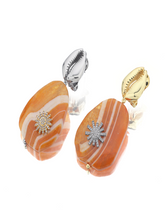 Load image into Gallery viewer, Summer Leaves Earrings - birceakalaydesign
