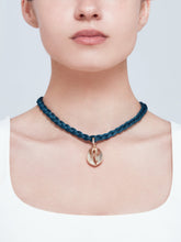 Load image into Gallery viewer, Rainbow Choker with Hope dore crystals pendant
