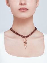 Load image into Gallery viewer, Rainbow Chokers with Enigma dore crystals pendant
