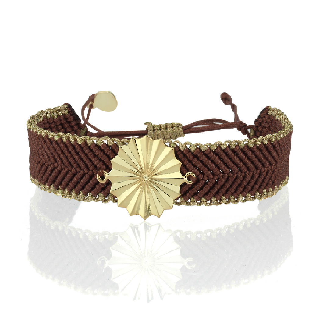 Rainbow Bracelets Chocolate Brown