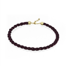 Load image into Gallery viewer, Rainbow Choker Deep Purple
