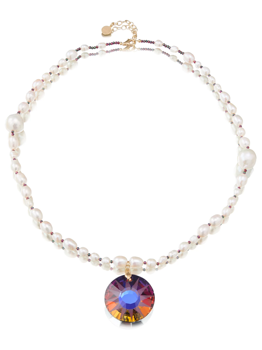 Helios Pearl Necklace