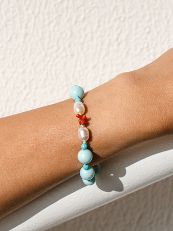 Happy Hippy Turquoise Bracelet