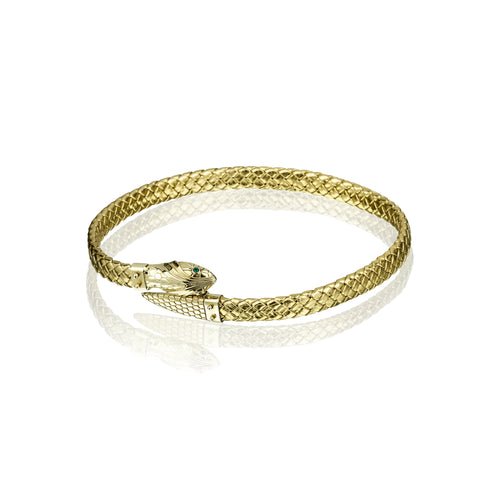 Nehebkau leather  Choker & Bracelet