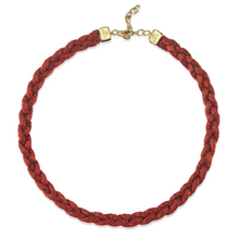 Load image into Gallery viewer, Rainbow Choker Spicy Red
